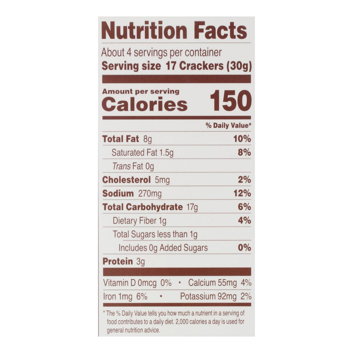 Simple Mills, Farmhouse Cheddar Almond Flour Crackers, Case Of 6, 4.25 oz