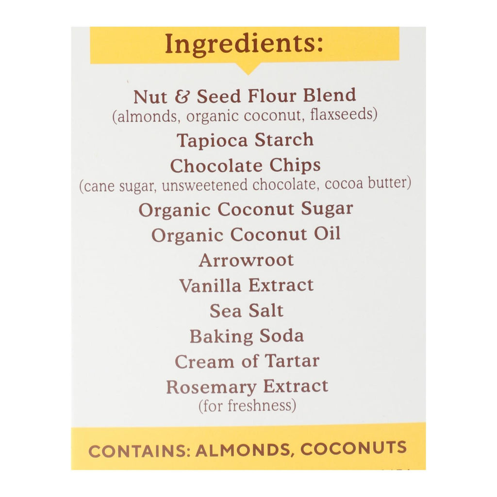 Simple Mills, Cookies Crunchy Chocolate Chip, Case Of 6, 5.5 oz