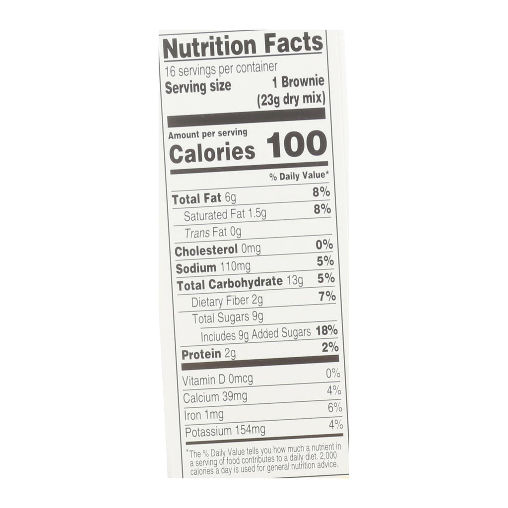 Simple Mills - Brownie Mix Almond Flour - Case of 6 - 12.9 OZ