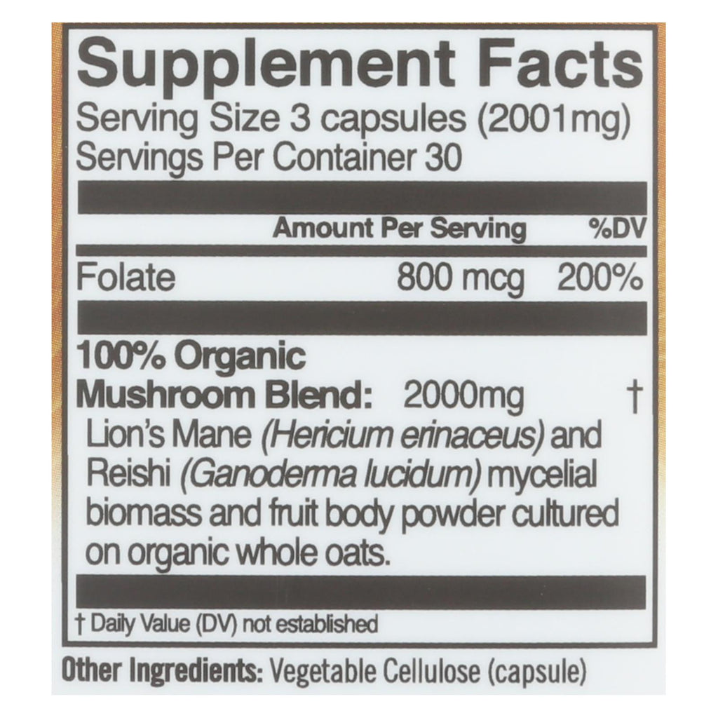 Om - Mush Sprfd Brain Fuel - 1 Each - 90 CT