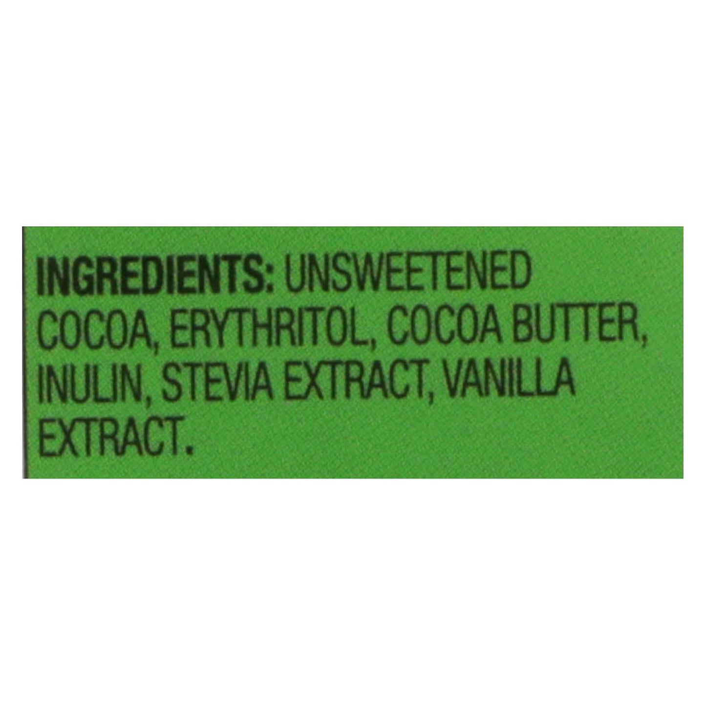 Lily's Sweets Dark Chocolate - Case of 12 - 2.8 OZ