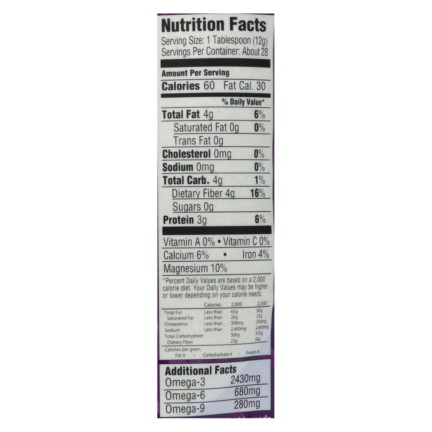 Mamma Chia Chia Seed - Case of 4 - 12 OZ