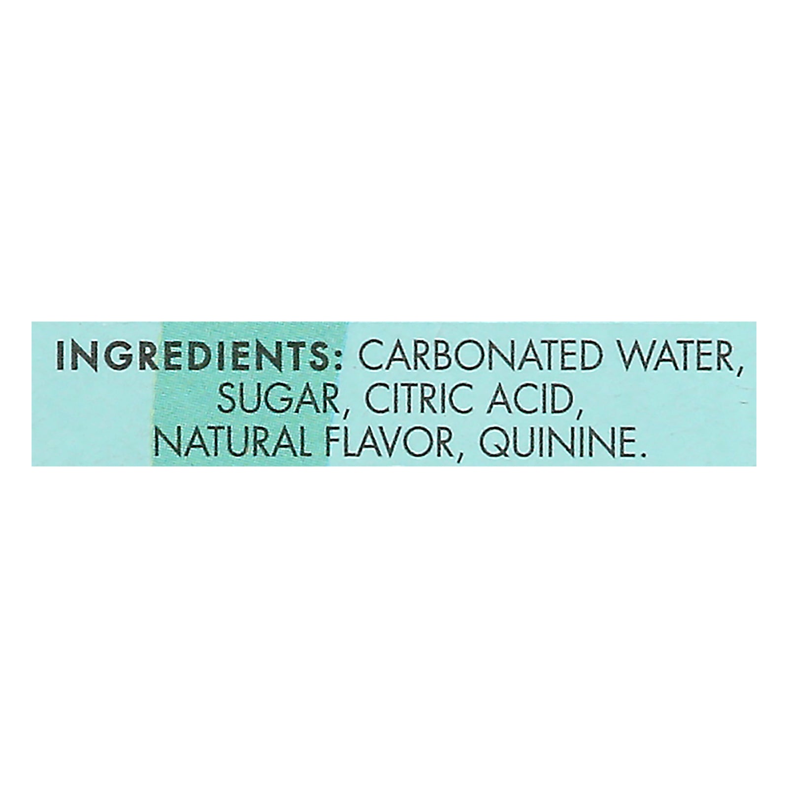 Q Drinks - Tonic Water Can 4pk Eldrflw - Case of 6-4/7.5 OZ