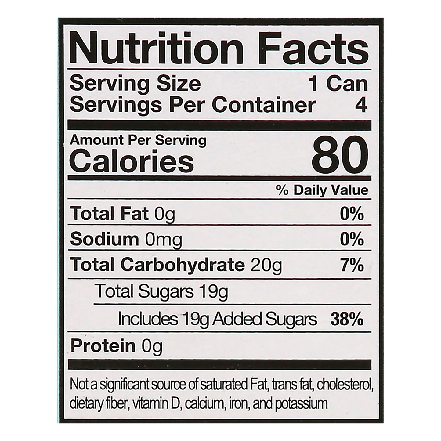 Q Drinks - Tonic Water Can 4pk Eldrflw - Case of 6-4/7.5 OZ
