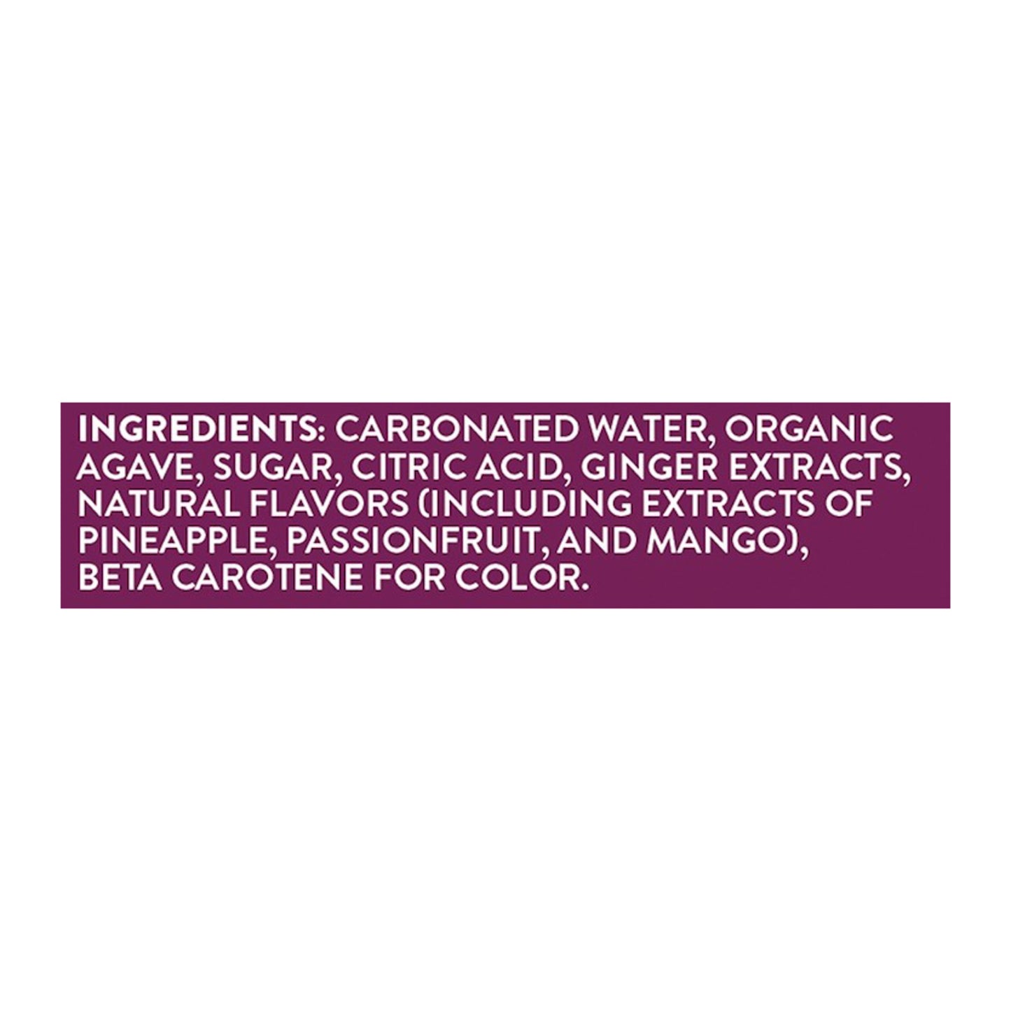 Q Drinks - Ginger Beer Tropical - Case of 6-4/7.5 FZ