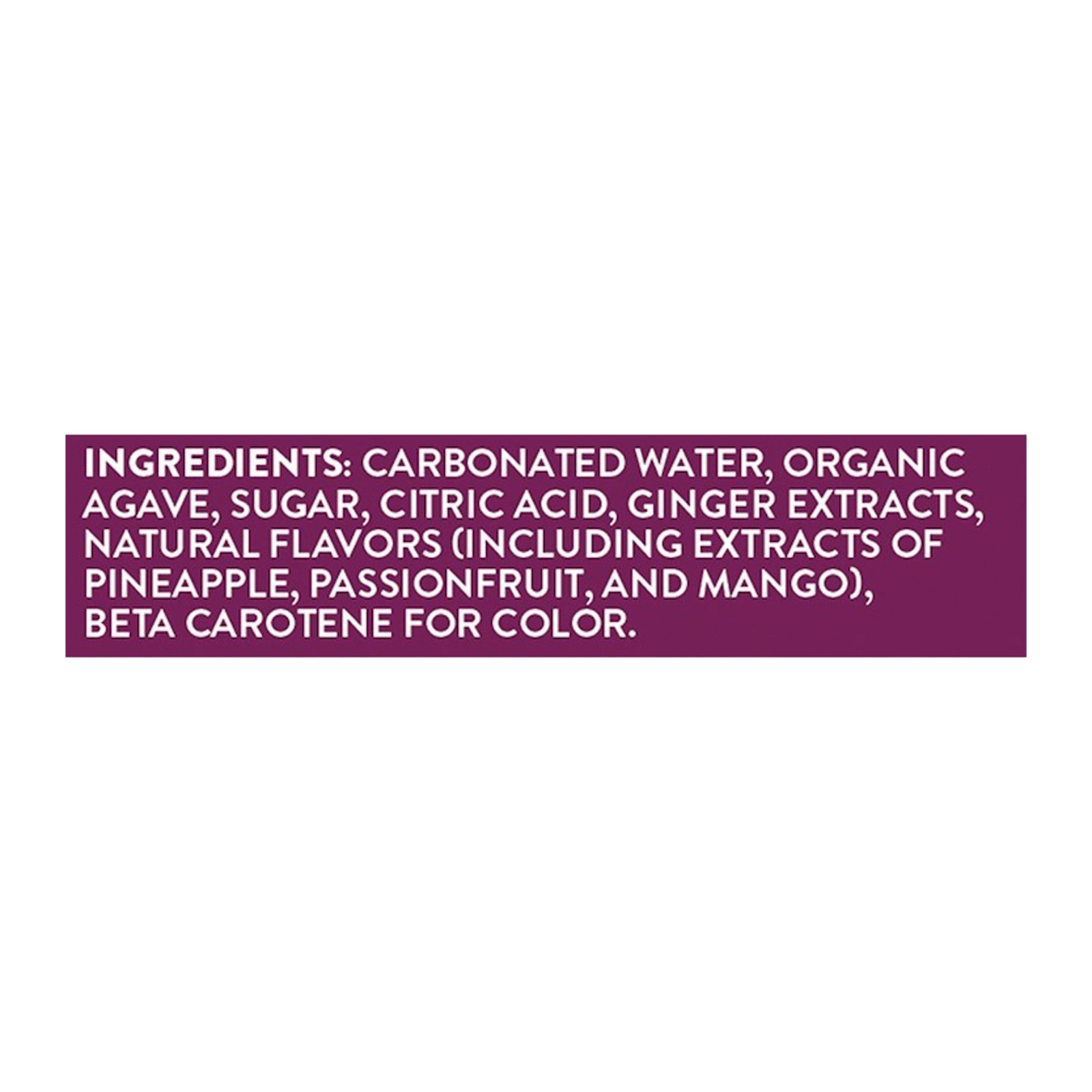 Q Drinks - Ginger Beer Tropical - Case of 6-4/7.5 FZ
