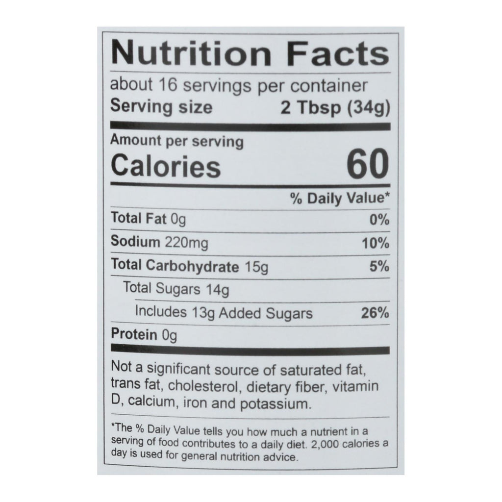 Rib Rack BBQ Sauce - Original - Case of 6 - 19 oz.