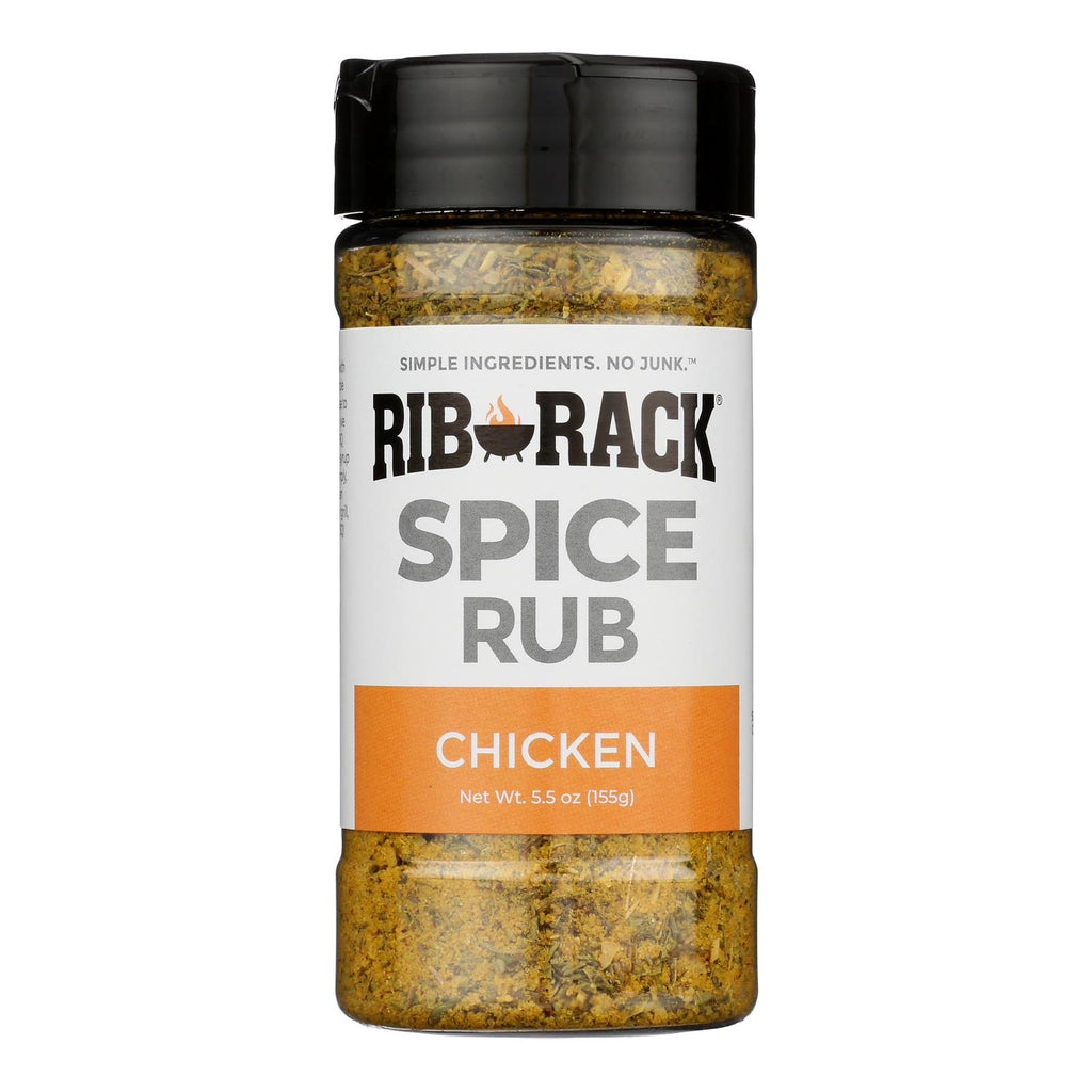 Rib Rack Chicken Spice Rub - Case of 6 - 5.5 OZ