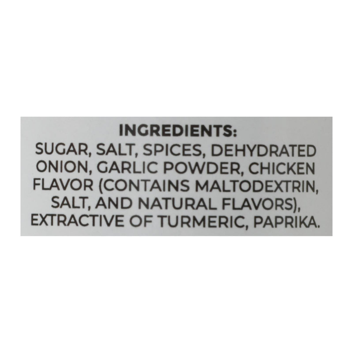 Rib Rack Chicken Spice Rub - Case of 6 - 5.5 OZ