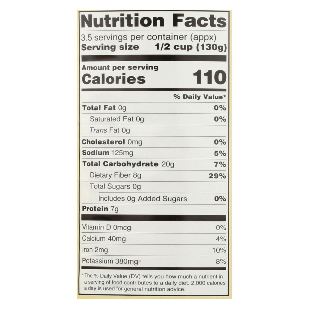 Omena Organics - Beans Black - Case of 12 - 15 OZ