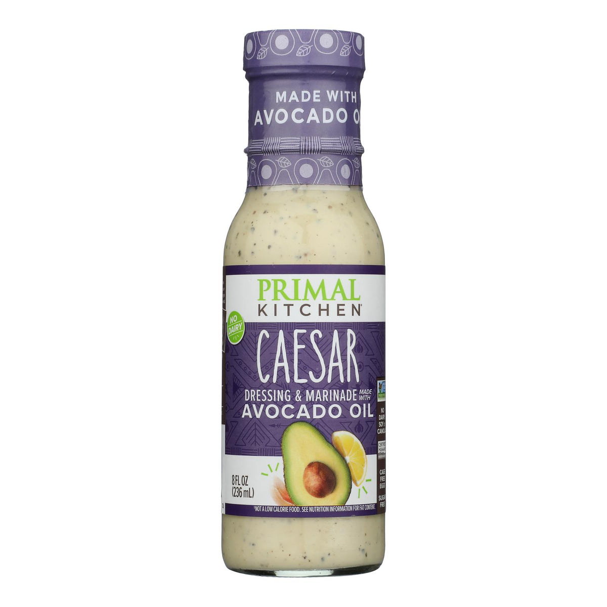 Primal Kitchen Dressing & Marinade Caesar Dressing  - Case of 6 - 8 FZ