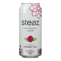 Steaz Zero Calorie Green Tea - Raspberry - Case of 12 - 16 Fl oz.