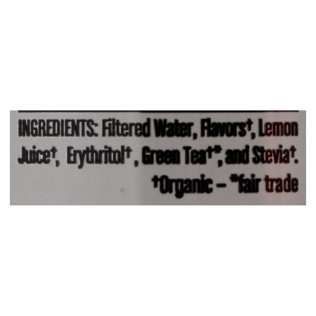 Steaz Zero Calorie Green Tea - Raspberry - Case of 12 - 16 Fl oz.