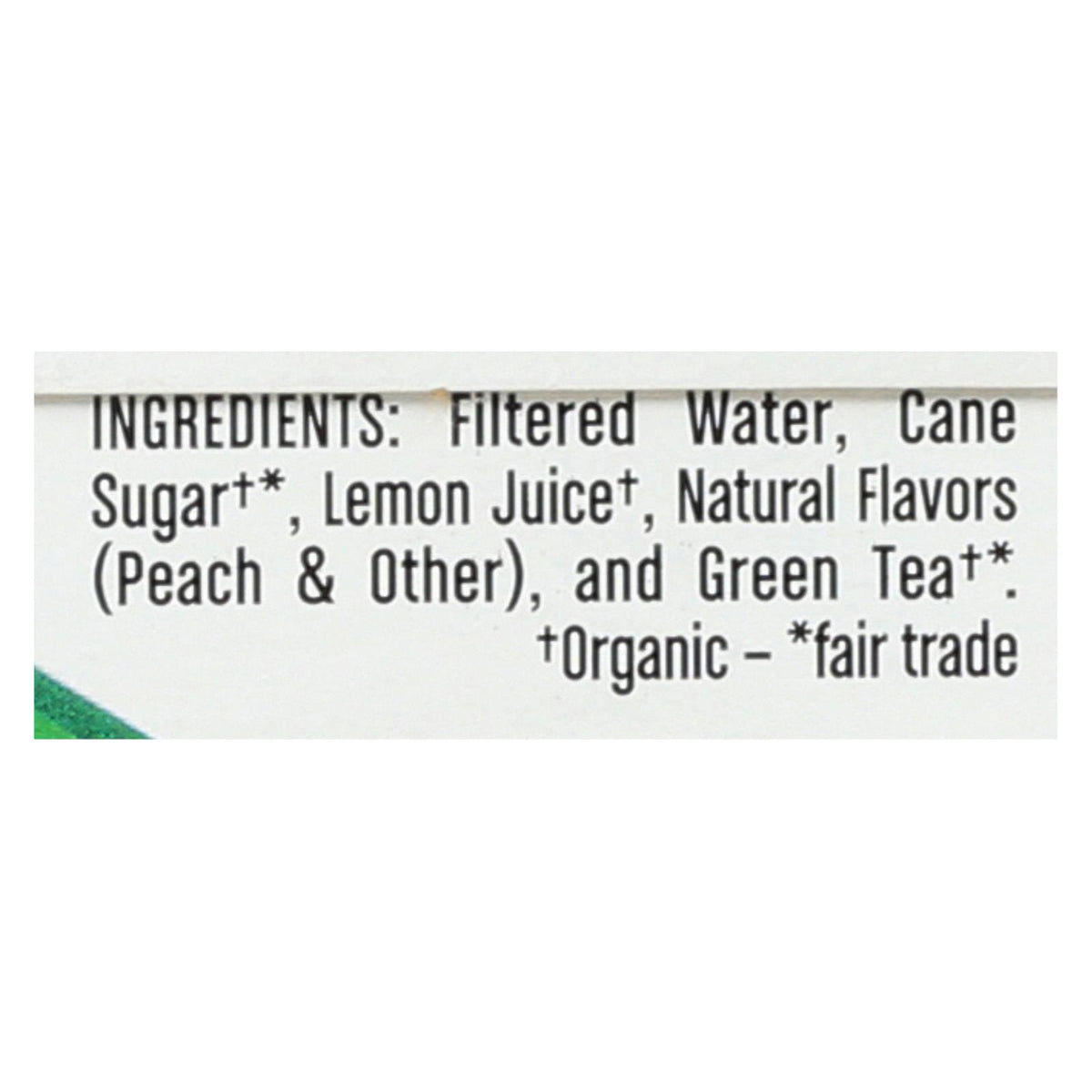 Steaz - Iced Tea Green Peach - Case of 4 - 6/16 OZ