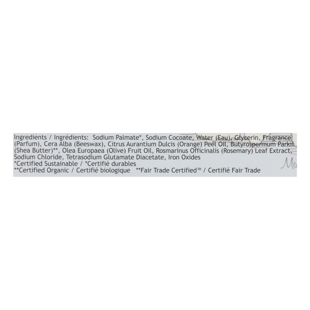 South Of France Bar Soap - Orange Blossom Honey - 6 oz - 1 each