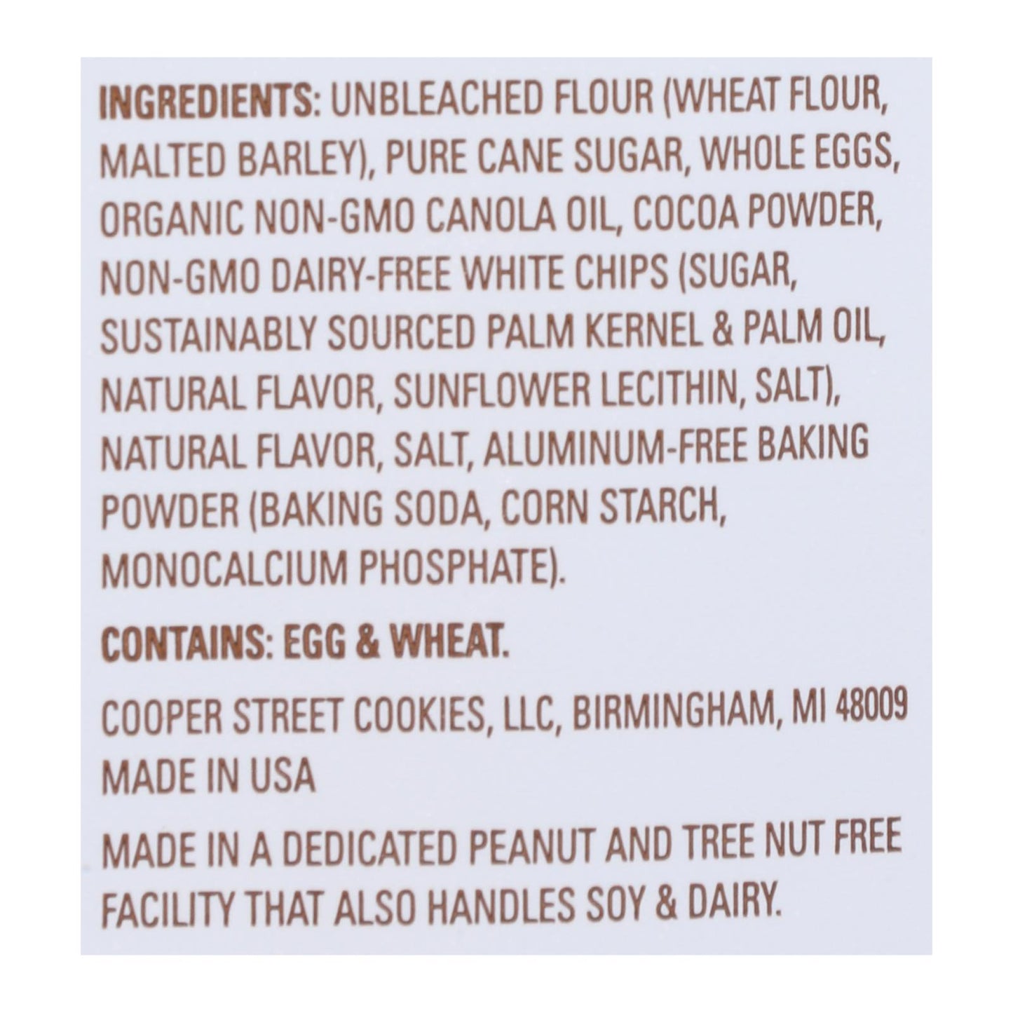 Cooper Street - Ckies Brwnie Chocolate Crunch - Case of 6-5 OZ