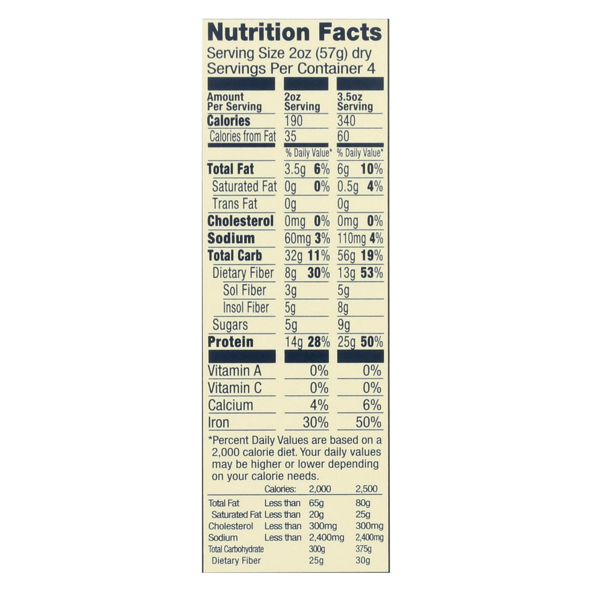 Banza - Pasta Chickpea Rotini - Case of 6 - 8 oz.