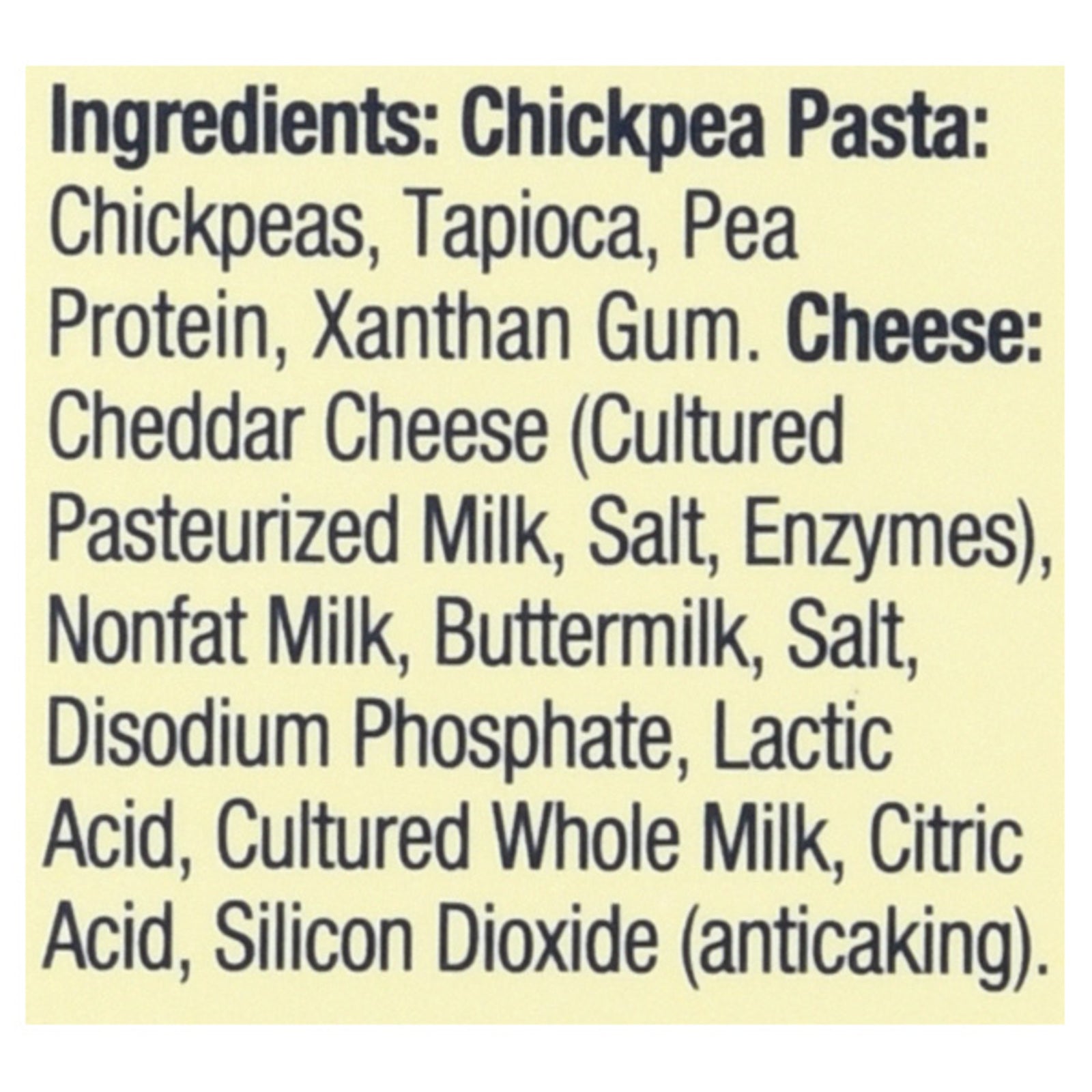 Banza - Chckpea Psta Wht Ched Shl - Case of 6-5.5 OZ