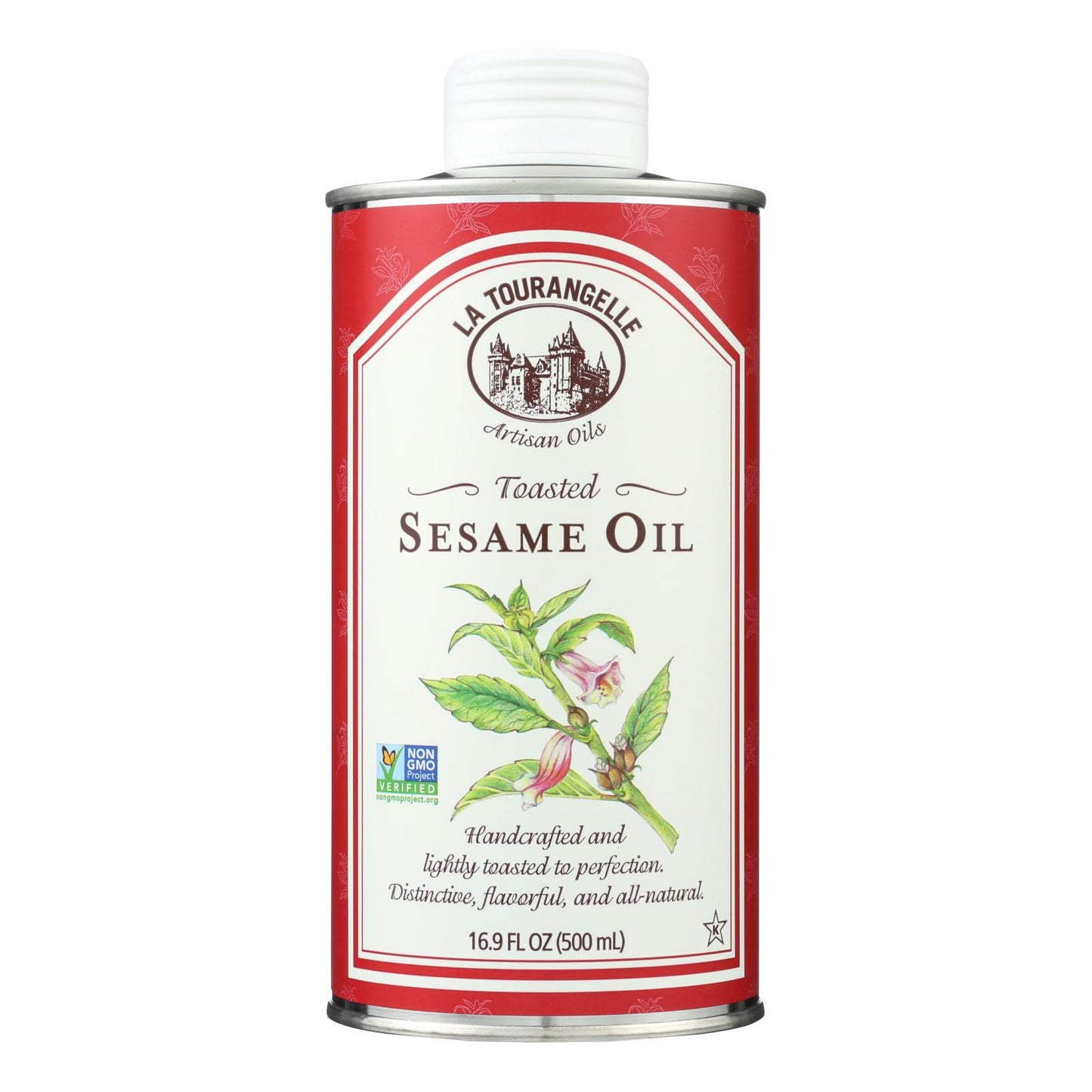 La Tourangelle Sesame Oil - Case of 6 - 16.9 Fl oz.