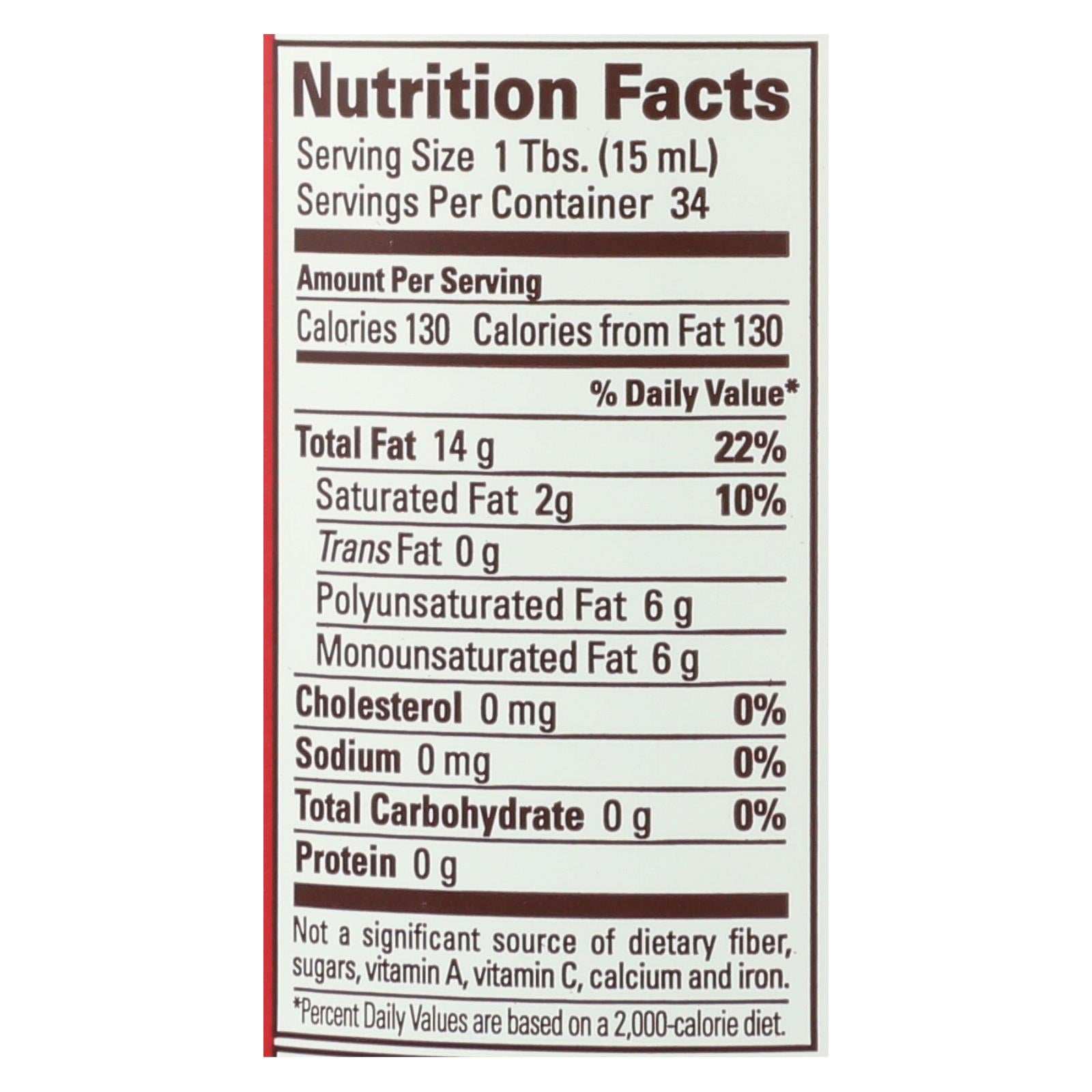 La Tourangelle Sesame Oil - Case of 6 - 16.9 Fl oz.