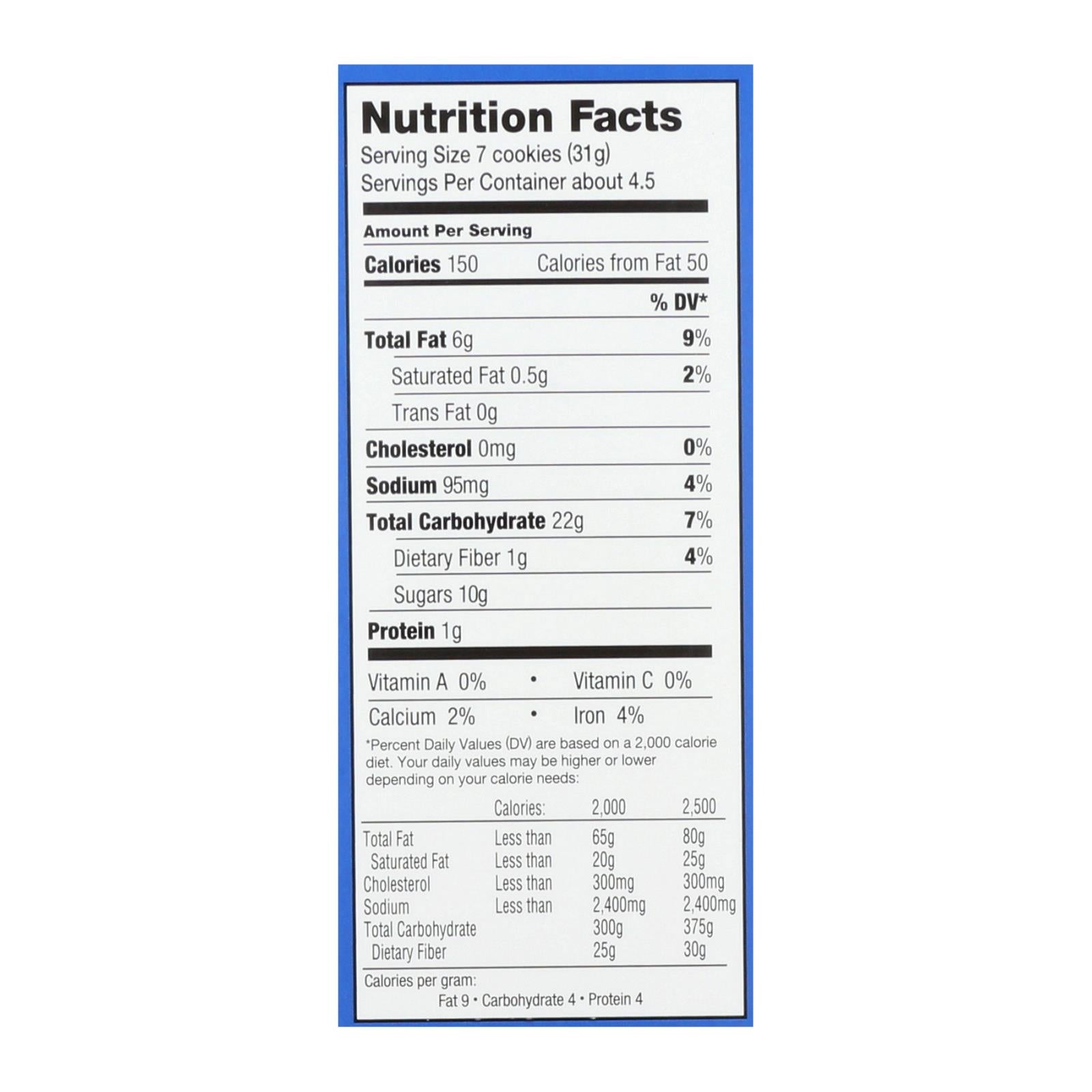 Homefree - Gluten Free Mini Cookies - Vanilla - Case of 6 - 5 oz.