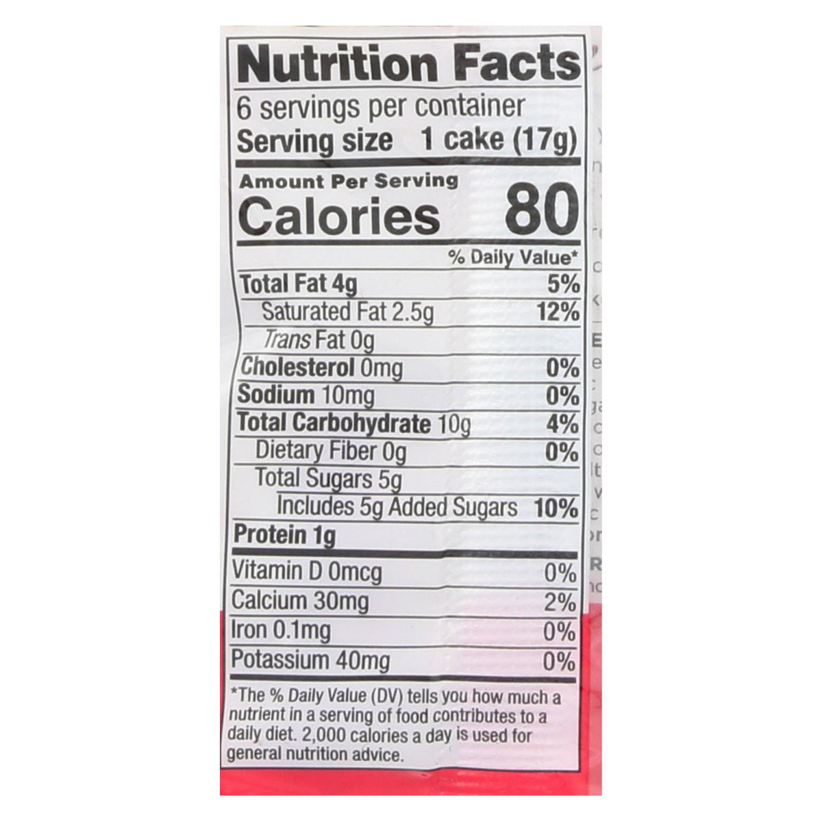Element Organic Dipped Rice Cakes - Strawberry'N'Cream - Case of 6 - 3.5 oz