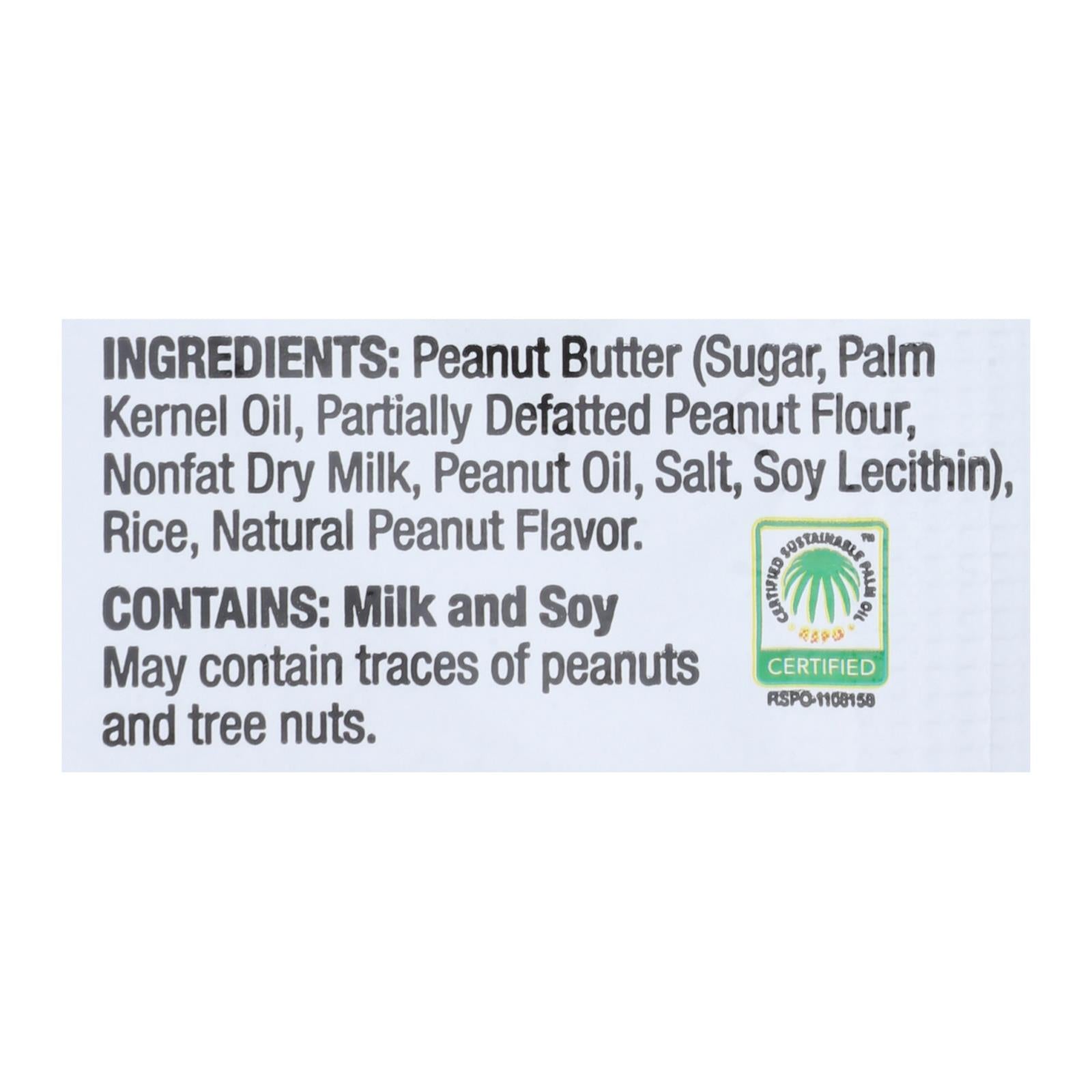 Element - Rice Cake Peanut Bttr Top - Case of 6-3.5 OZ