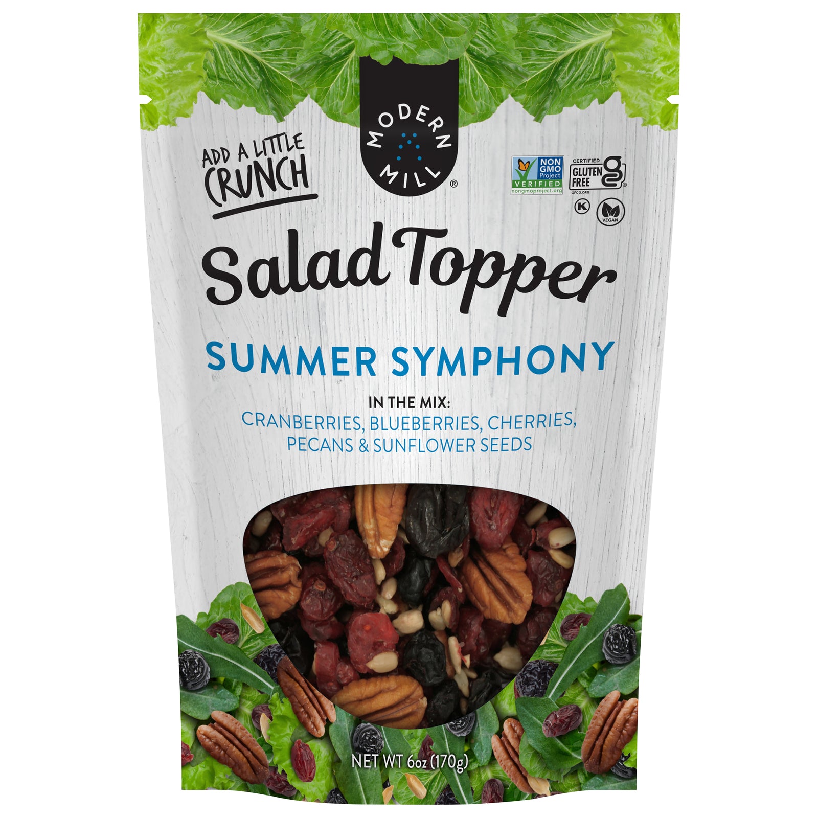 Modern Mill - Salad Topper Smr Symphny - Case of 6 - 6 OZ