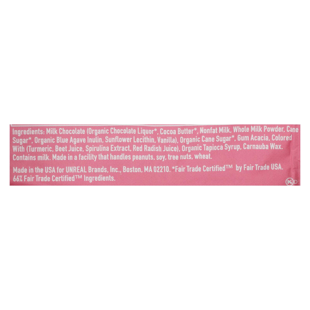 Unreal - Chocolate Gems Milk Chocolate - Case of 12 - 1.3 OZ