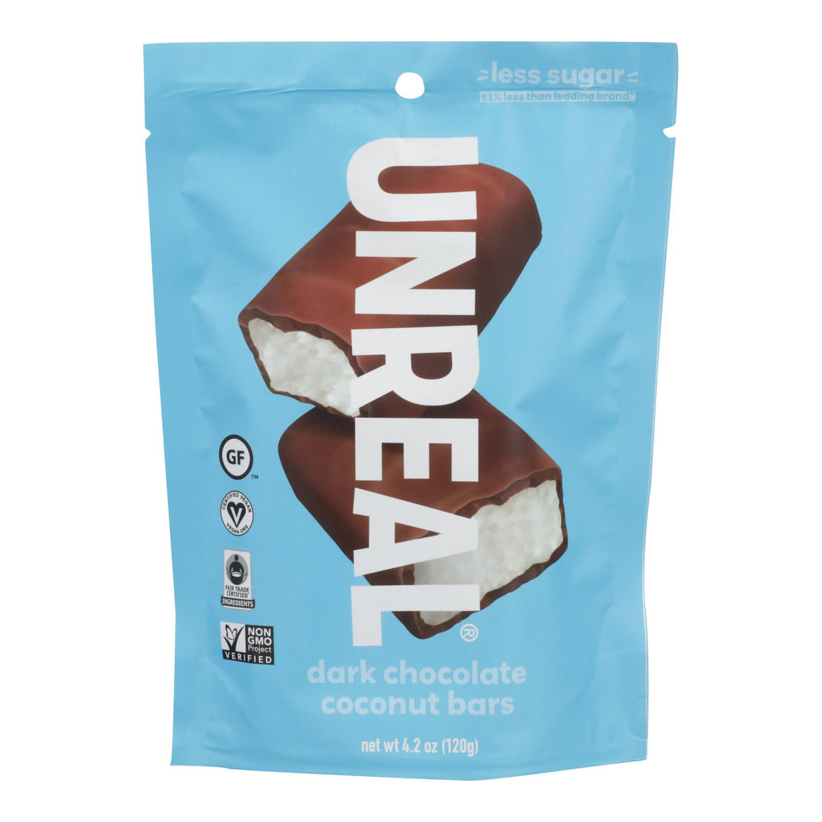 Unreal, Dark Chocolate Coconut, Case Of 6, 4.2 oz