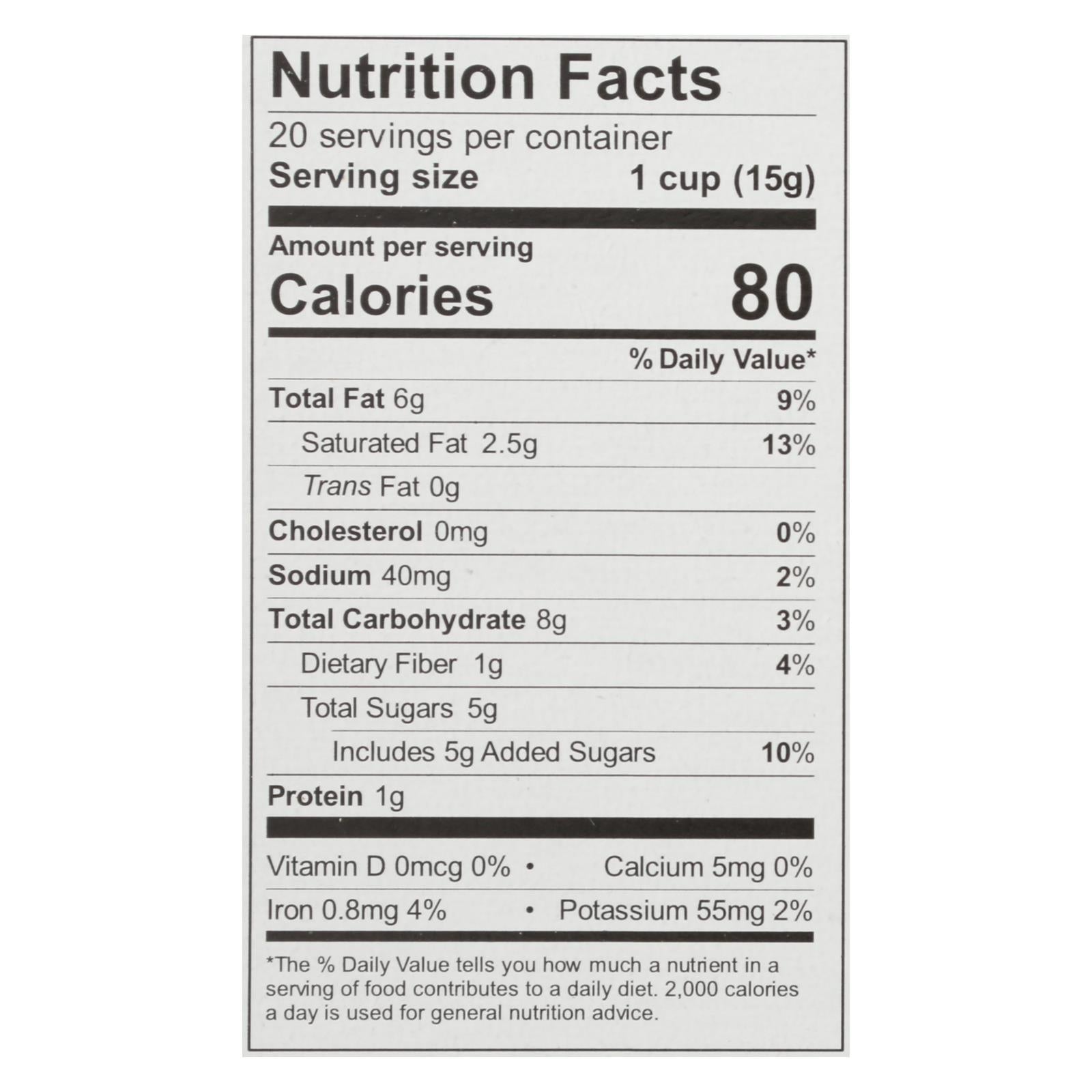 Unreal, Dark Chocolate Peanut Butter Cups Cups, Case Of 40, .5 oz
