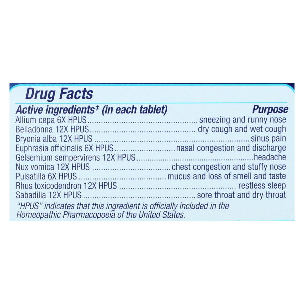 Genexa Cold Crush - Organic - Adult - 60 TAB