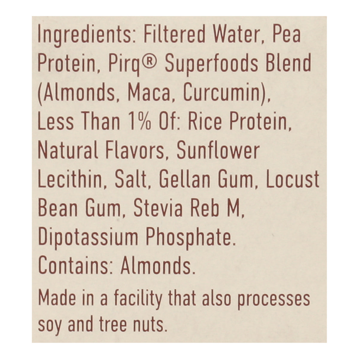 Pirq - Sprfd Protein Shake Straw - Case of 3-4/11 FZ