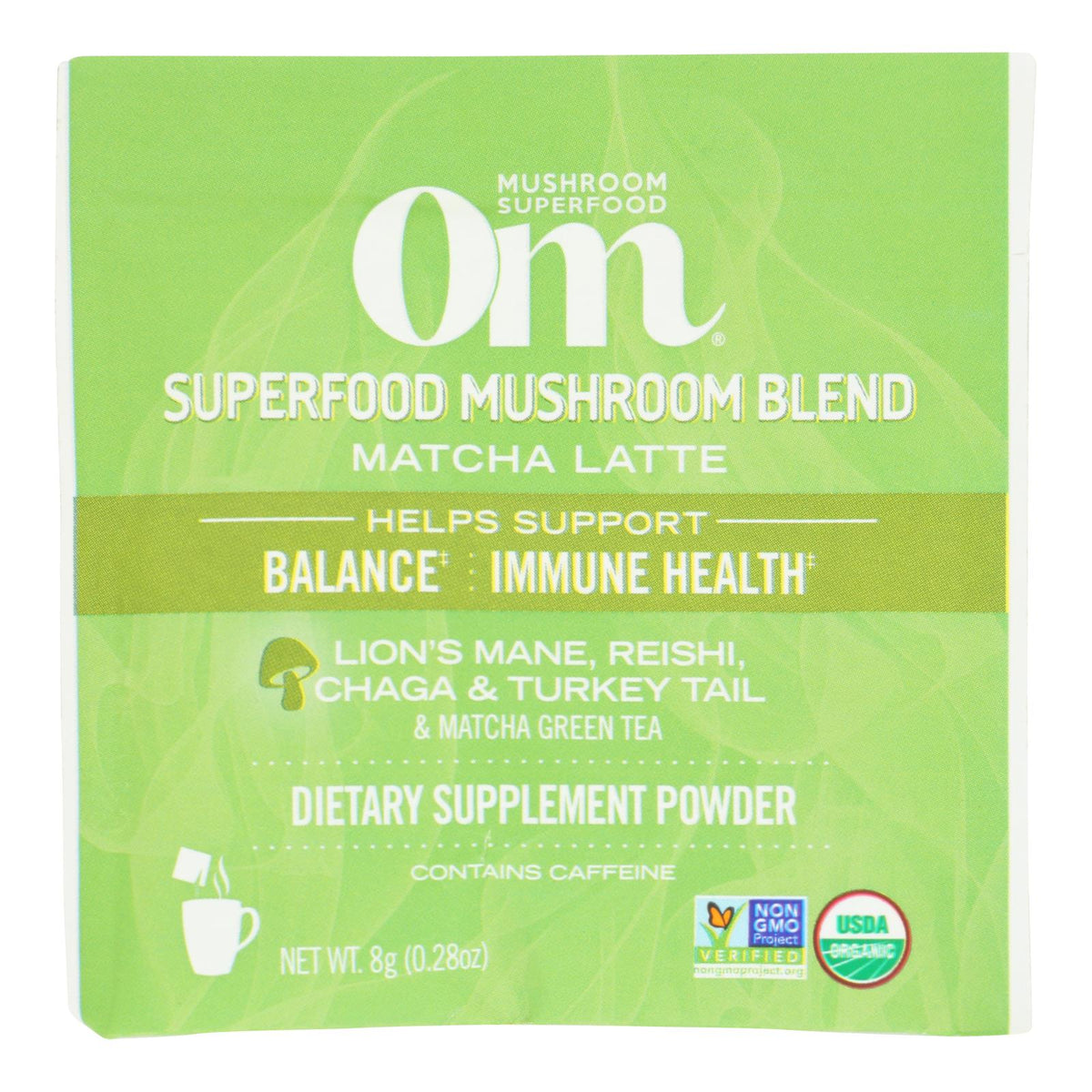 Om - Matcha Lte Mushroom Pwdr - 1 Each 1-10 CT