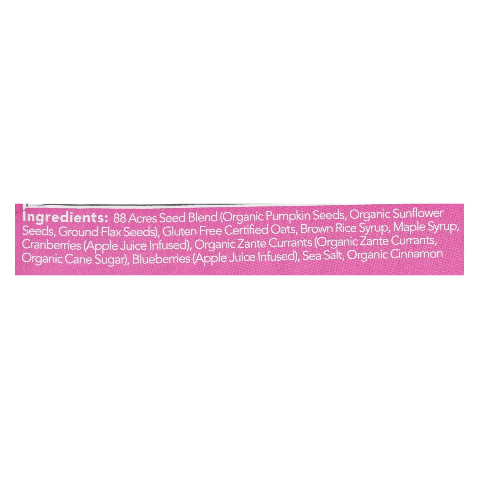 88 Acres - Bars - Triple Berry - Case of 9 - 1.6 oz.