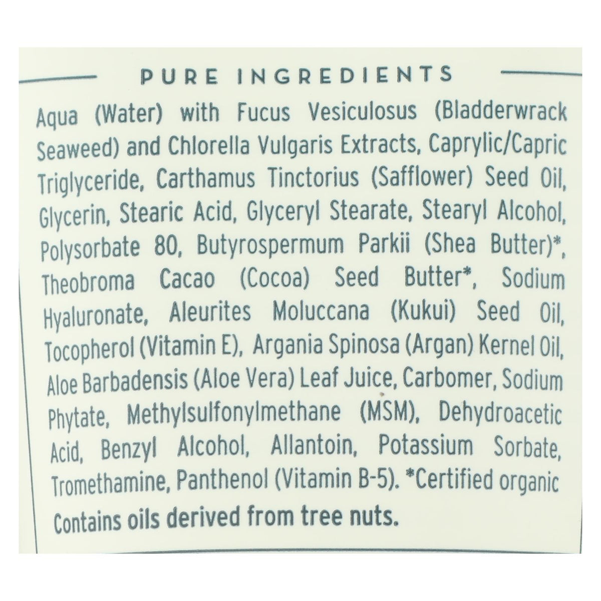 The Seaweed Bath Co Body Cream - Unscented - 6 oz