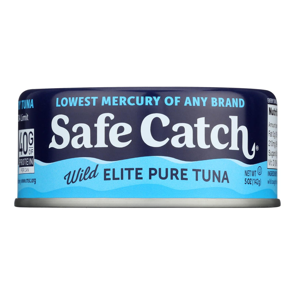 Safe Catch Solid Wild Tuna Steak - Case of 12 - 5 OZ