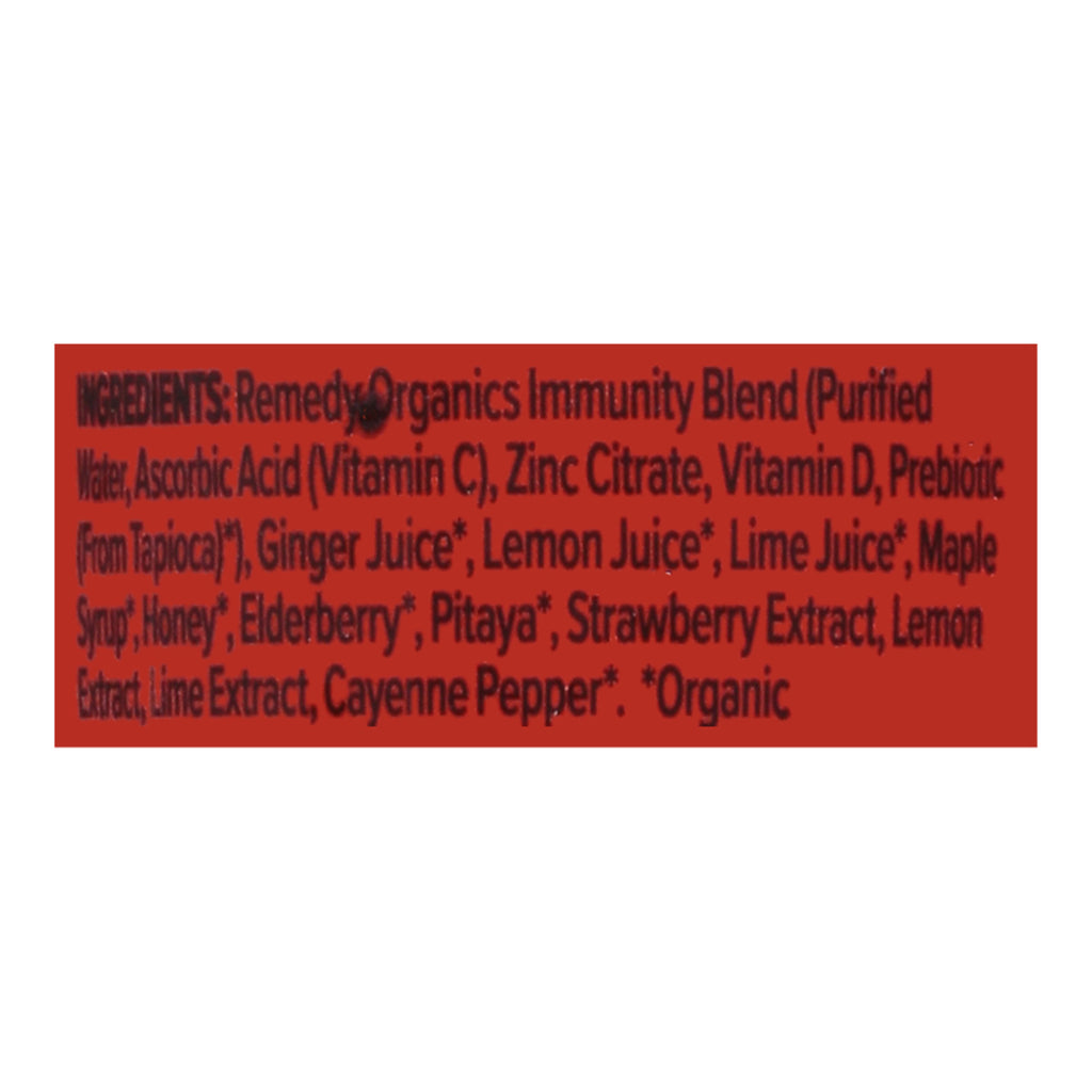 Remedy Organics - Shot Og2 Protect Immunity - CS of 24-2 OZ