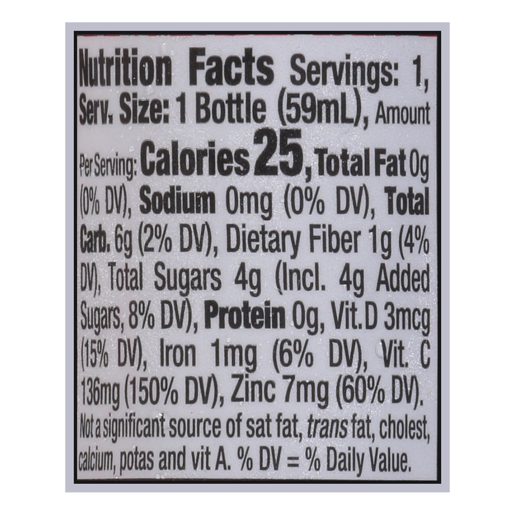 Remedy Organics - Shot Og2 Protect Immunity - CS of 24-2 OZ