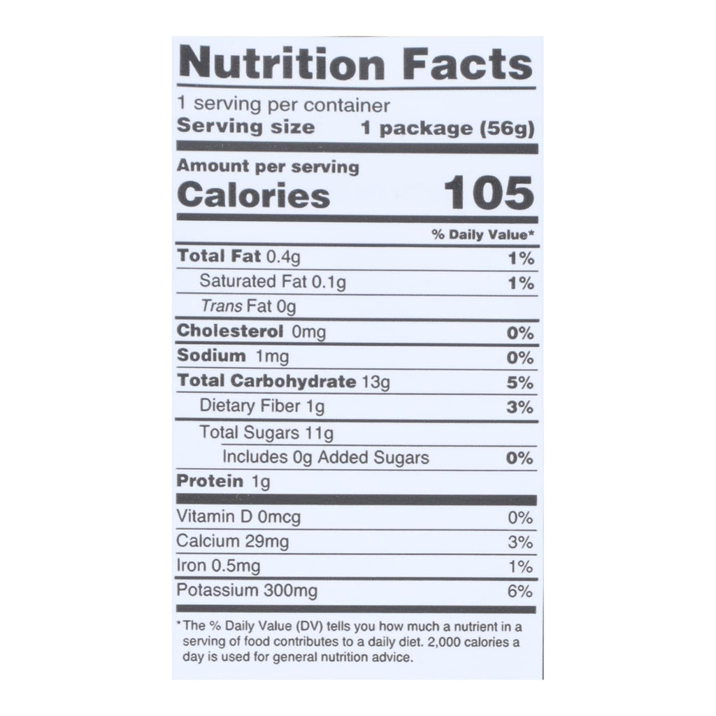Mavuno Harvest Organic Dried Fruits - Jackfruit - Case of 6 - 2 oz.