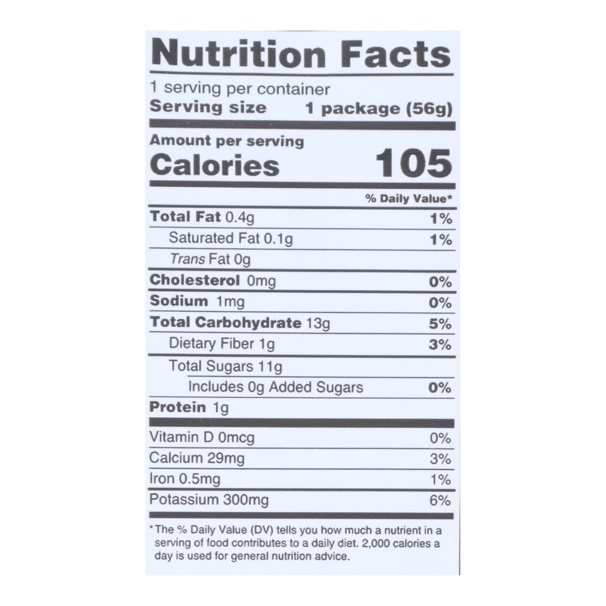Mavuno Harvest Organic Dried Fruits - Jackfruit - Case of 6 - 2 oz.