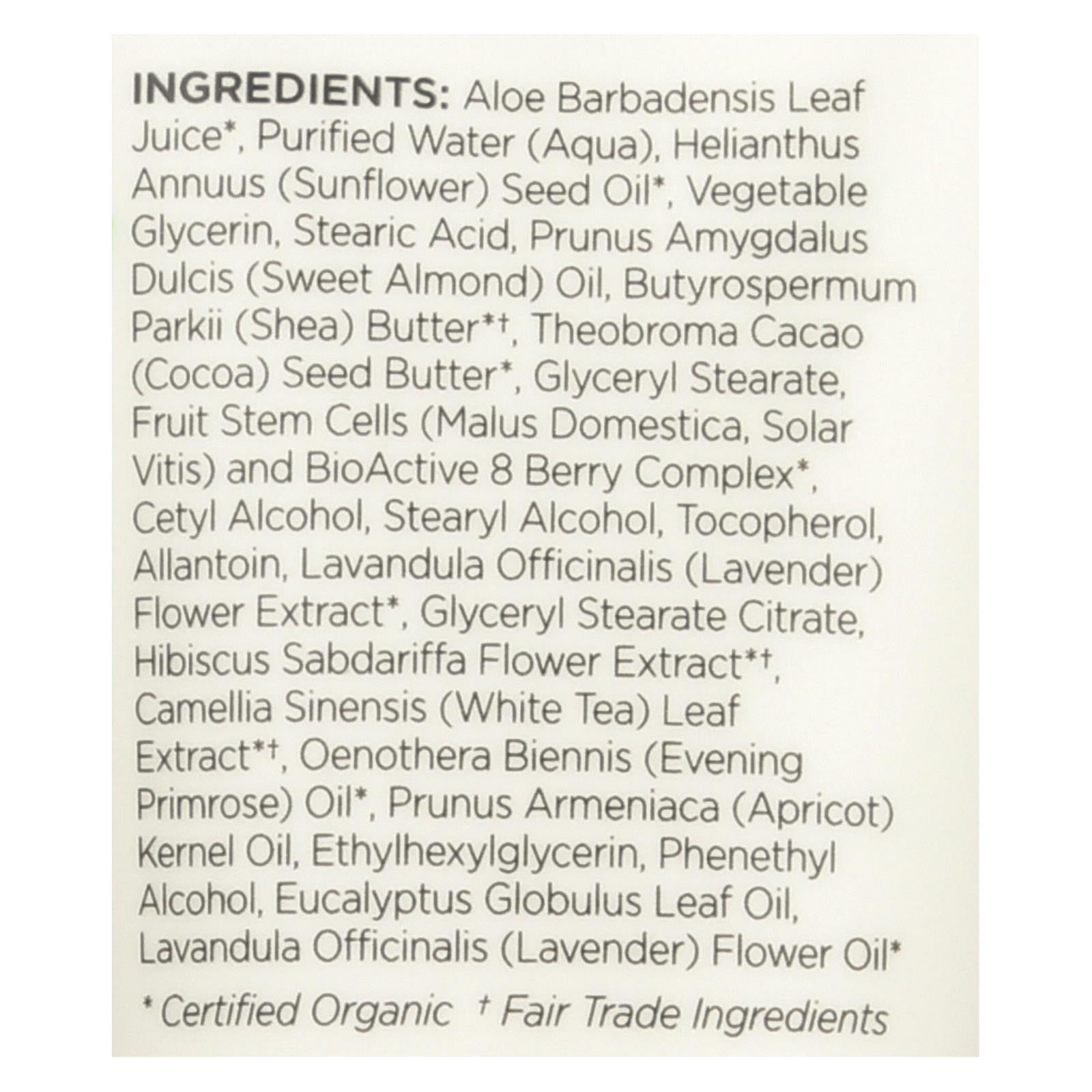 Andalou Naturals Hand Cream Lavender Shea - 3.4 fl oz