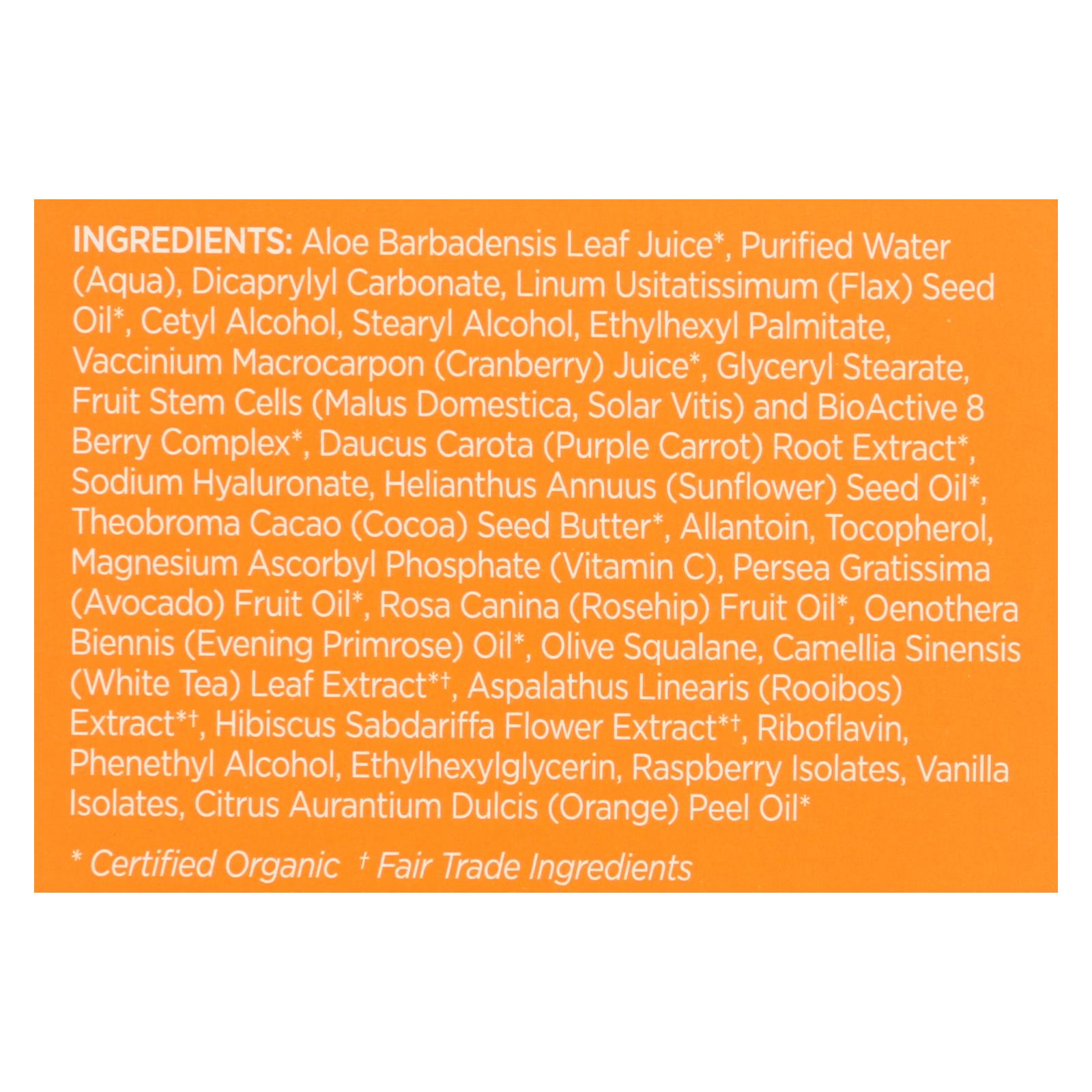 Andalou Naturals Luminous Night Cream Purple Carrot + C - 1.7 oz