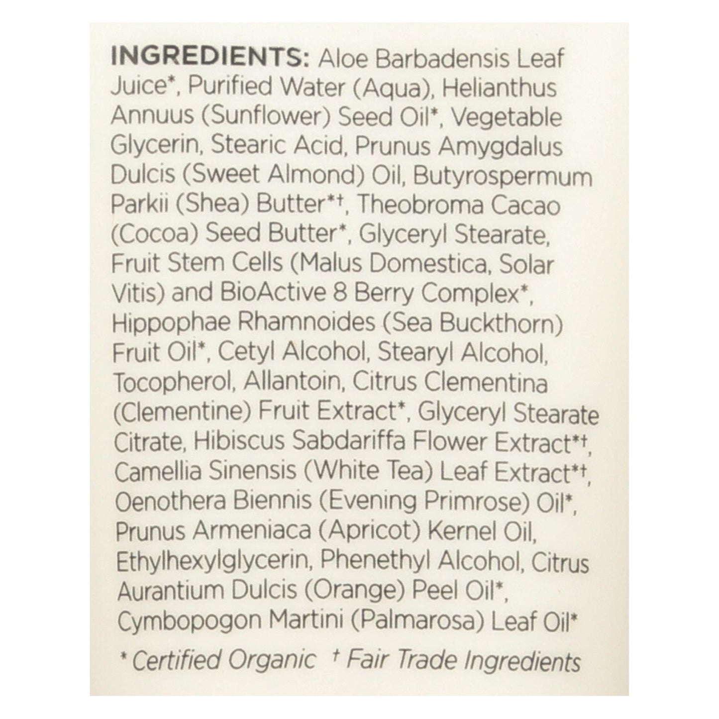 Andalou Naturals Hand Cream - A Force of Nature Shea Butter plus Sea Buckthorn - Clementine - 3.4 oz