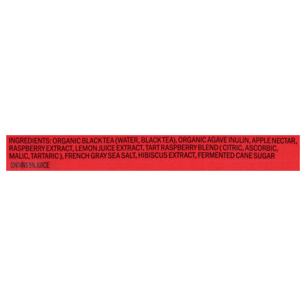 Halfday - Tea Prebiotic Raspberry Iced - Case of 12-12 Fluid Ounces