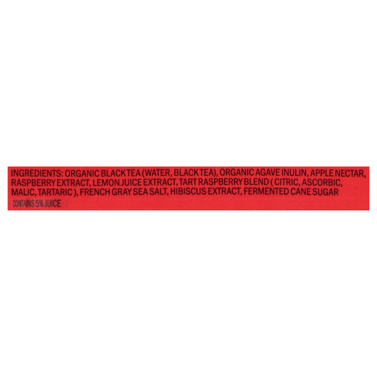 Halfday - Tea Prebiotic Raspberry Iced - Case of 12-12 Fluid Ounces