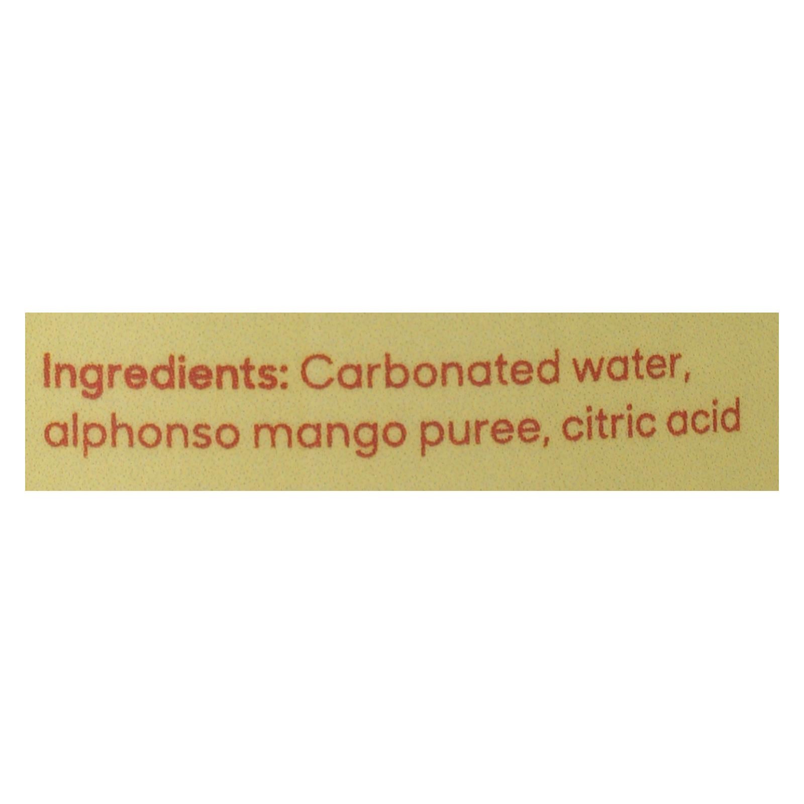 Sanzo - Sparkling Water Alphonso Mango - Case of 12-12 FZ