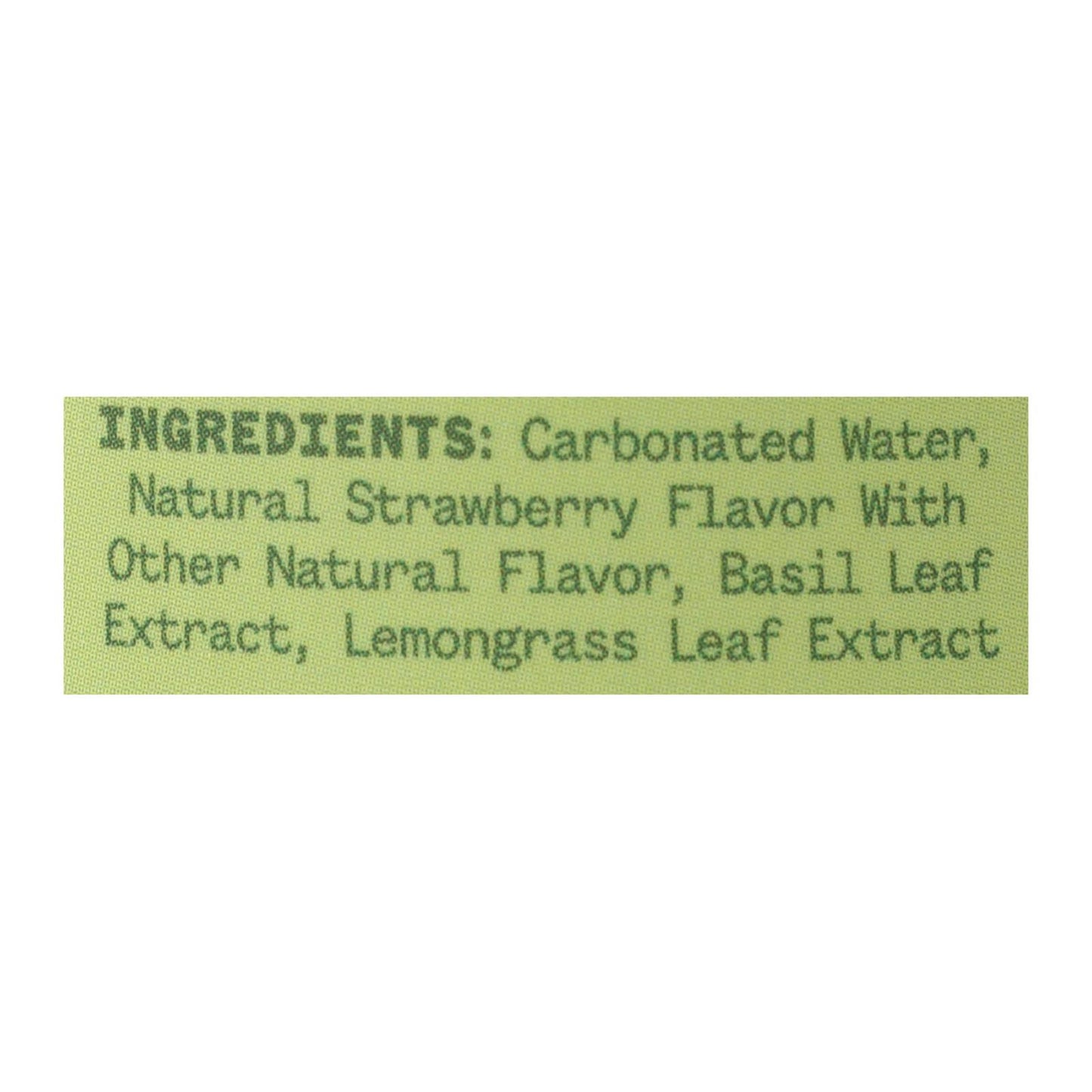 Aura Bora - Sparkling Water Basil Berry - Case of 12-12 FZ