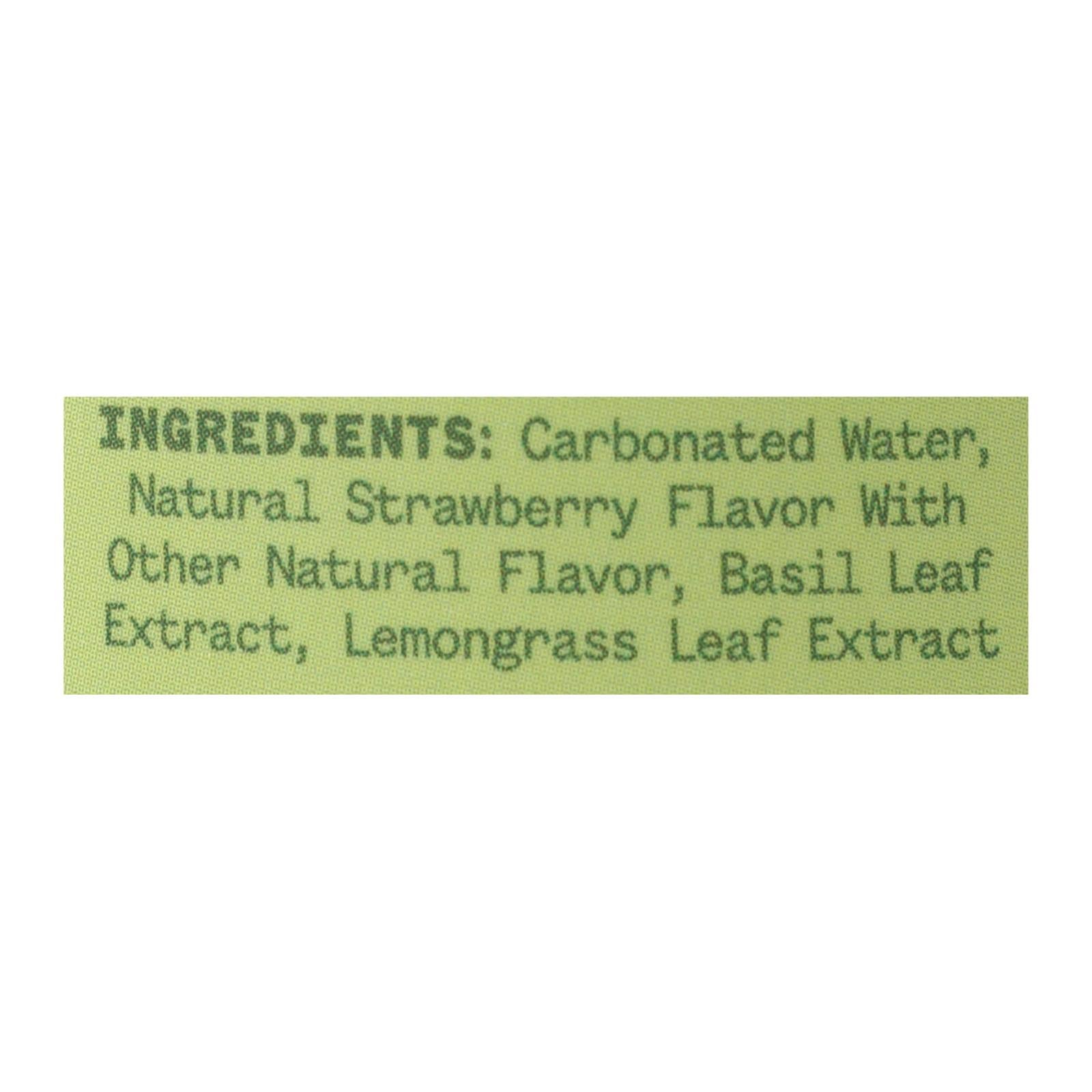 Aura Bora - Sparkling Water Basil Berry - Case of 12-12 FZ