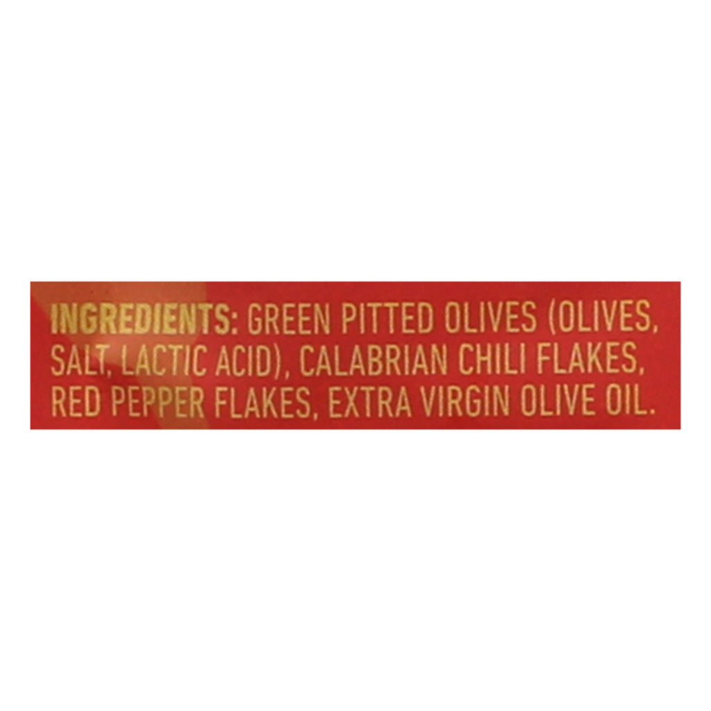 Freestyle Snacking - Olives Green Hot and Spicy - Case of 6-4 Ounce